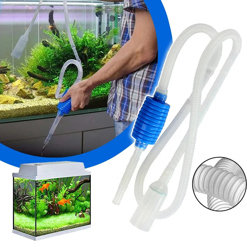 Semi-automatic Aquarium Cleaner
