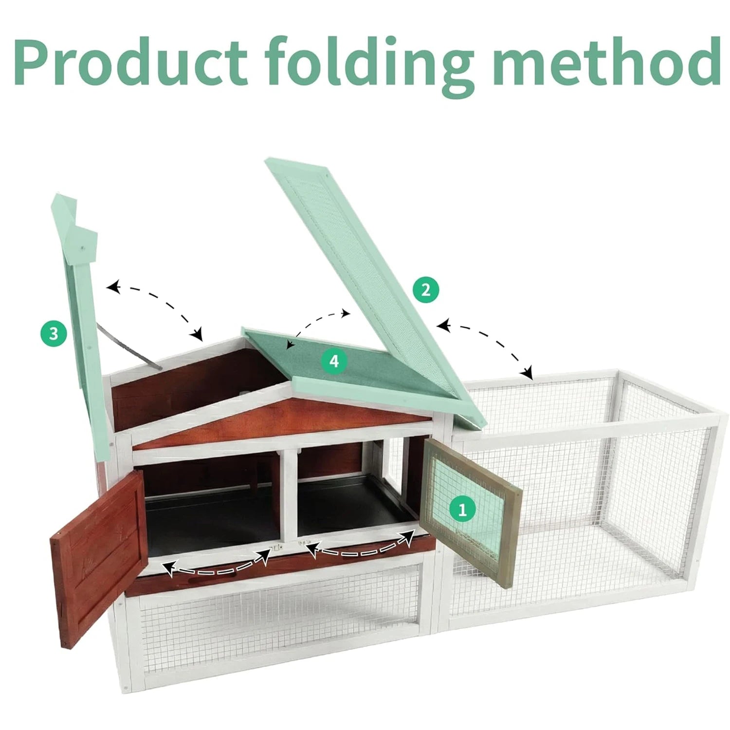 Large Rabbit Hutch/Chicken Coop
