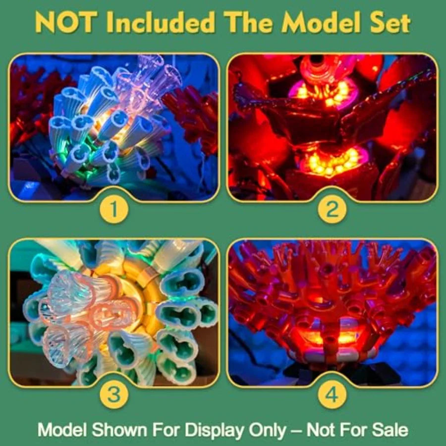 Light kit compatible with Lego 10366