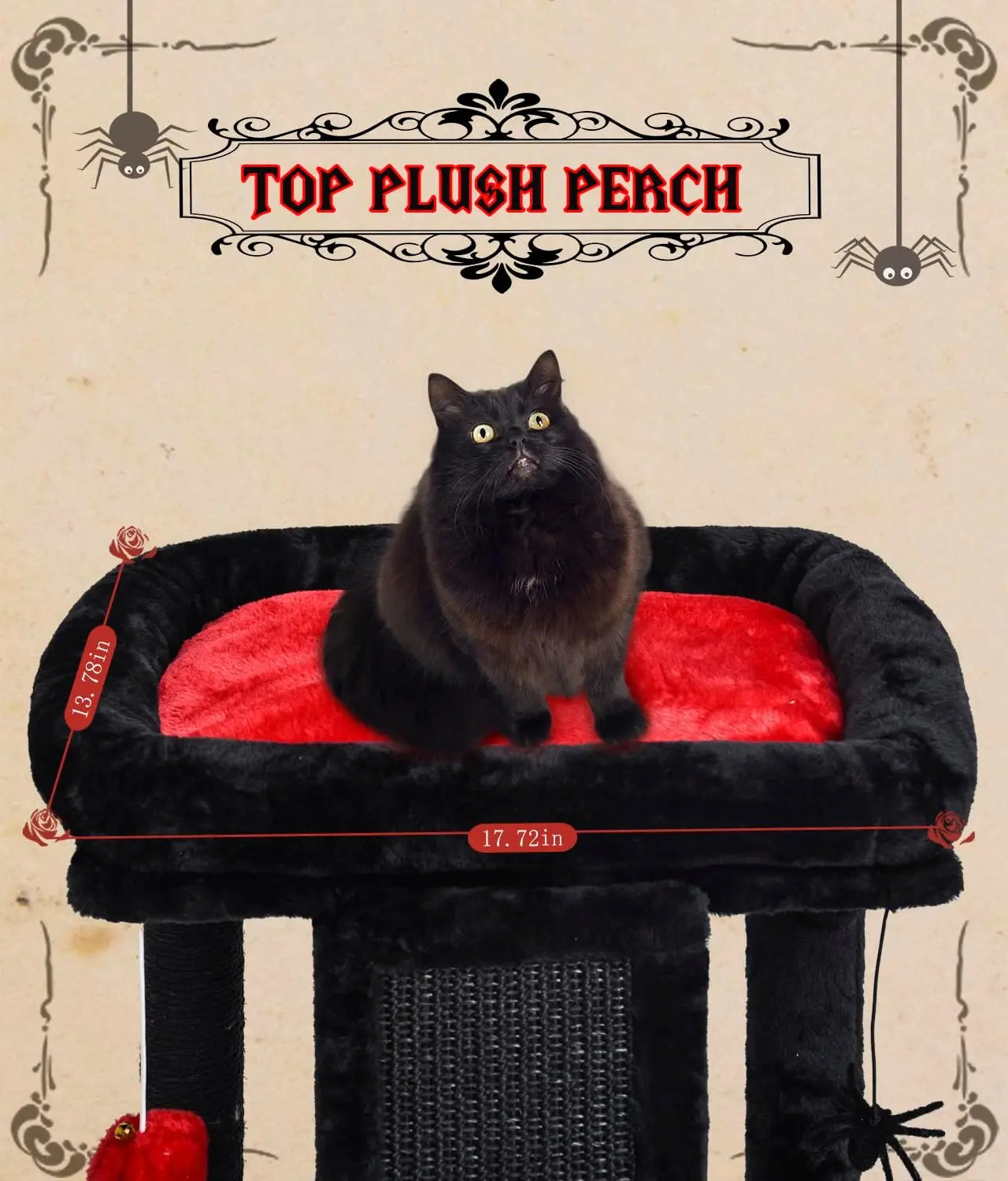 Small Gothic Cat Tree