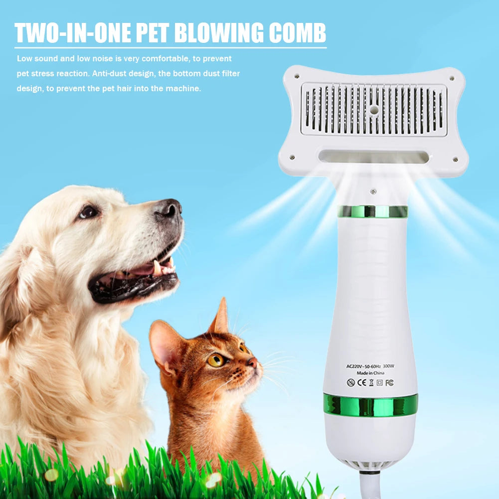 Dog Hair Dryer Comb