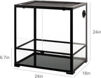 45 Gallon Glass Reptile Terrarium
