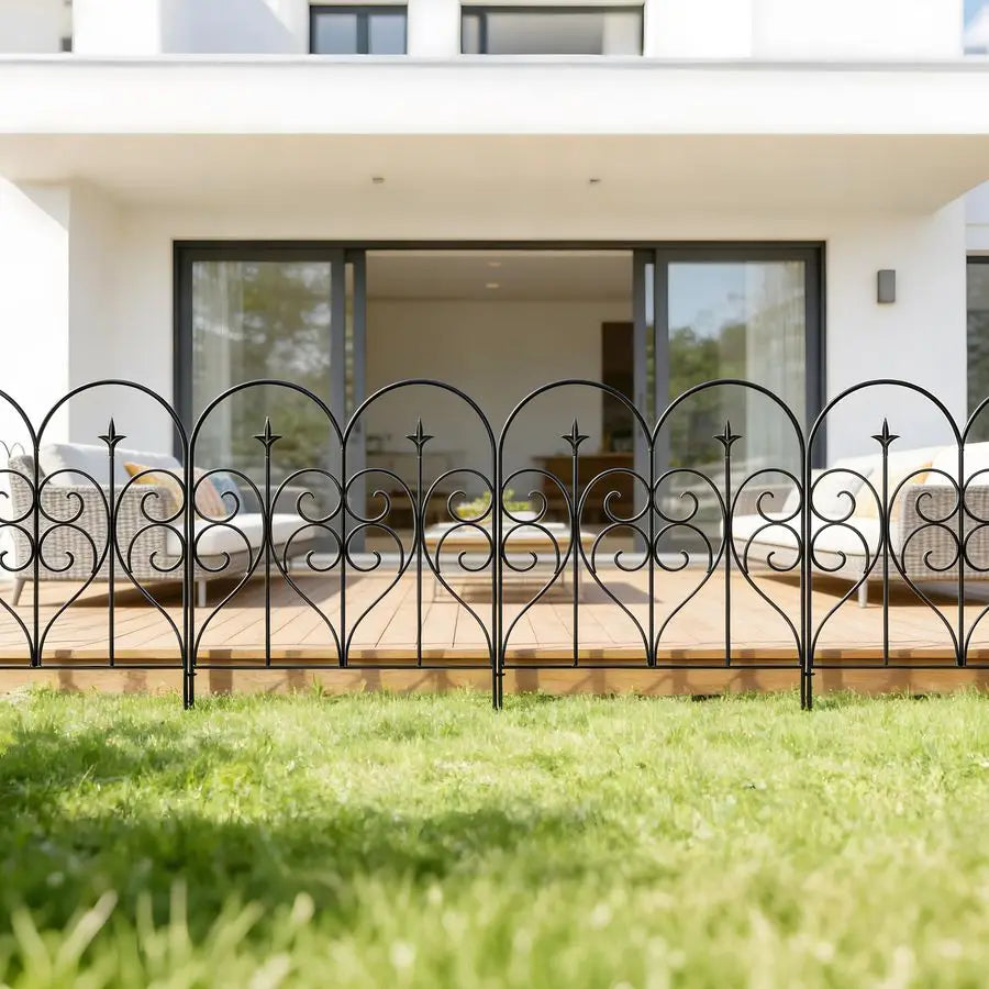 Garden Fence Rustproof Metal