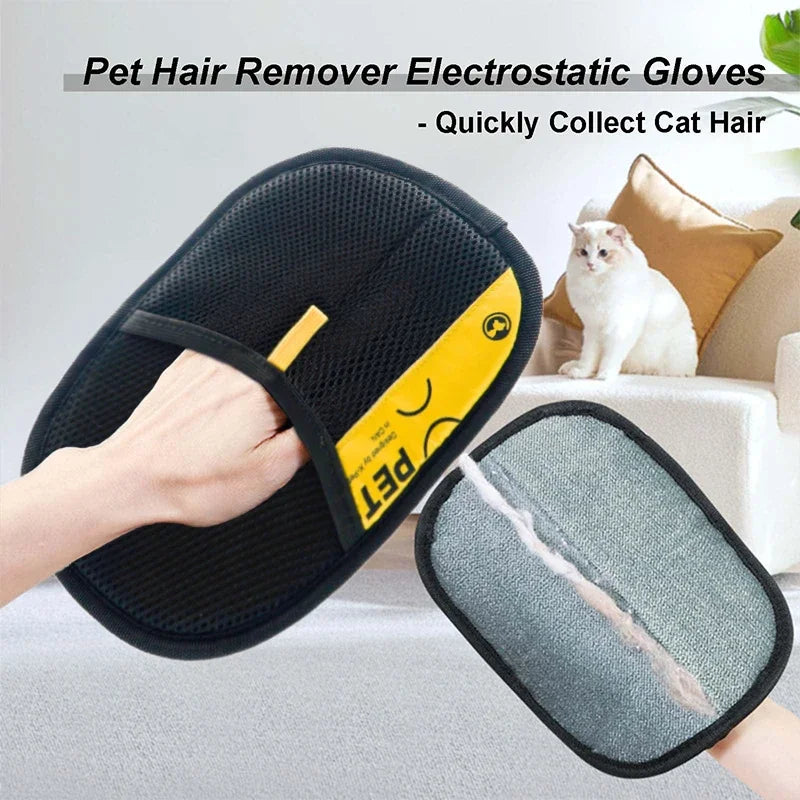 De-shedding Gloves