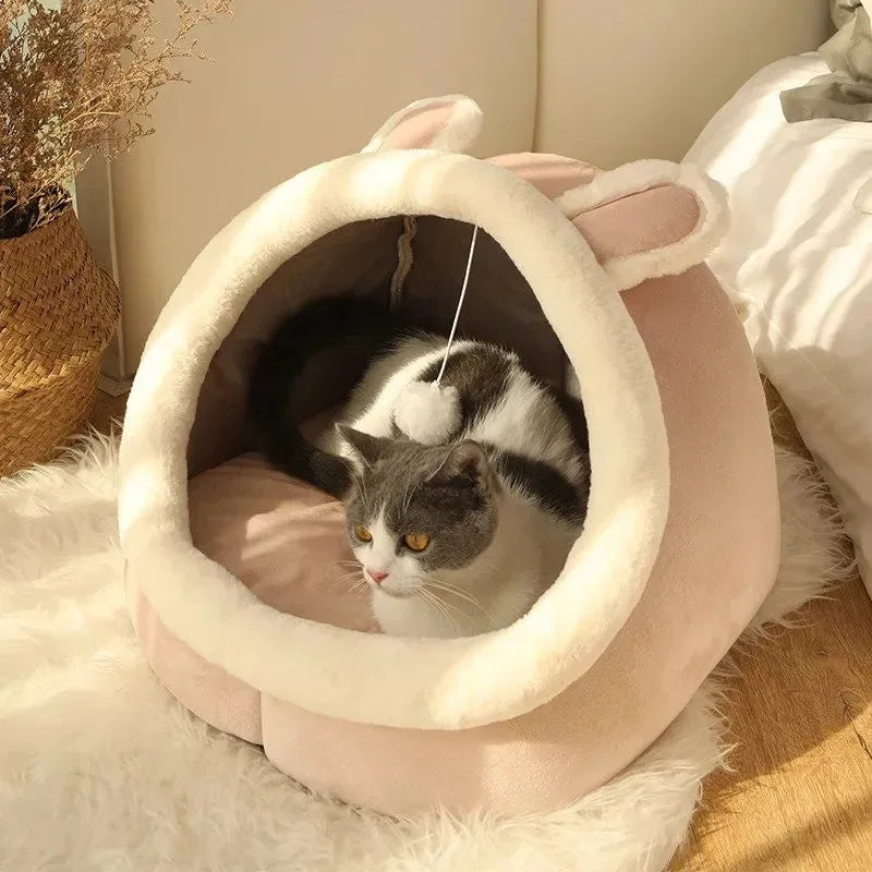 Cozy Cat Bed House Cave