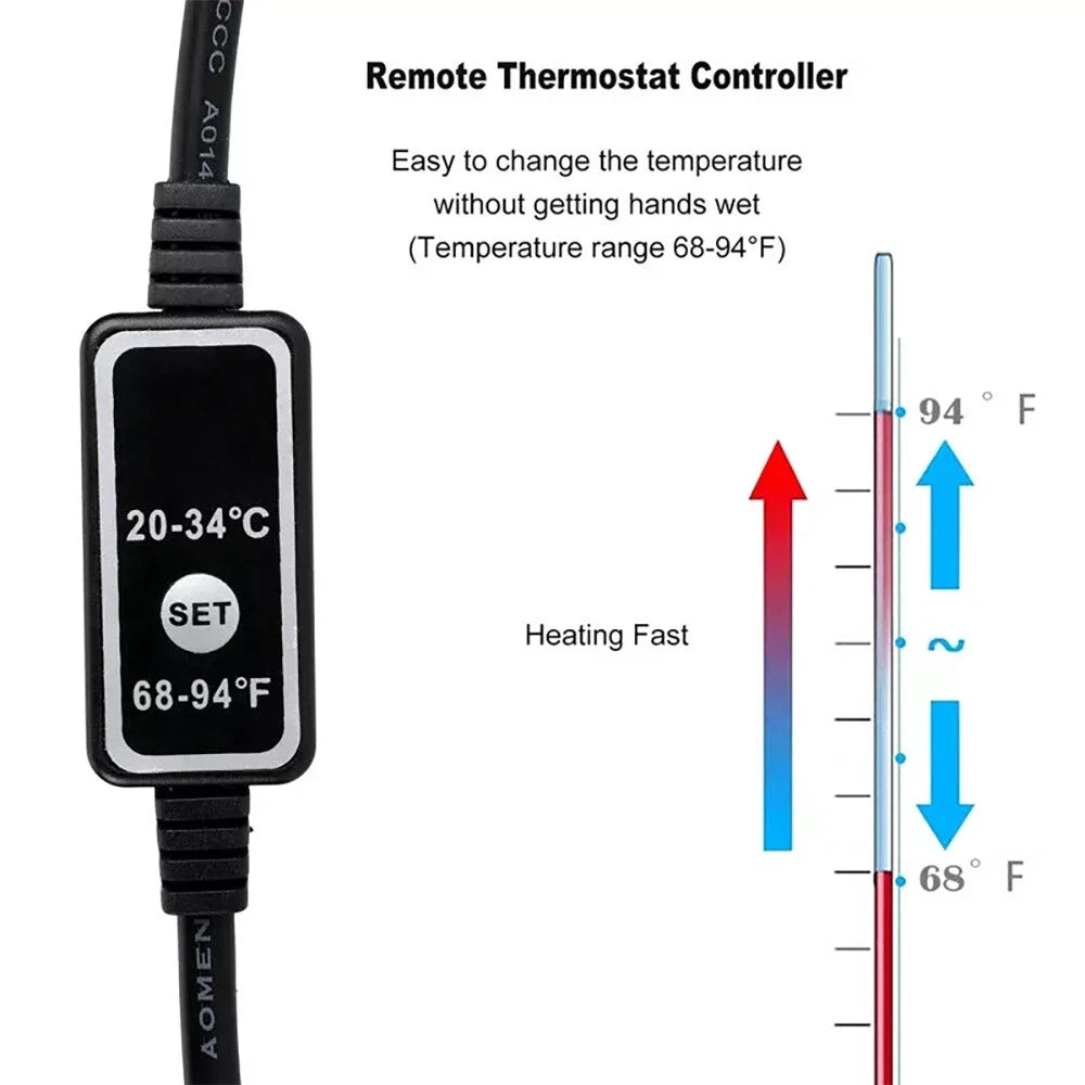 1PC LCD Digital Aquarium Heater