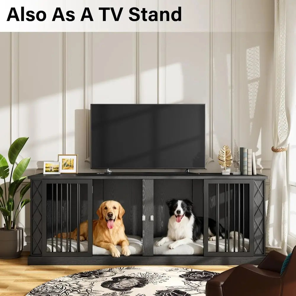 86.6" Large Dog Crate
