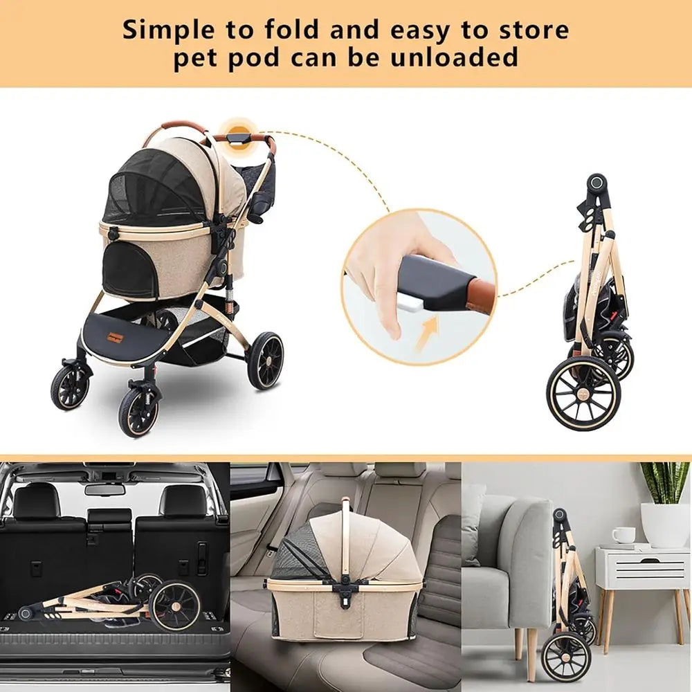 stroller for S/M/L pets