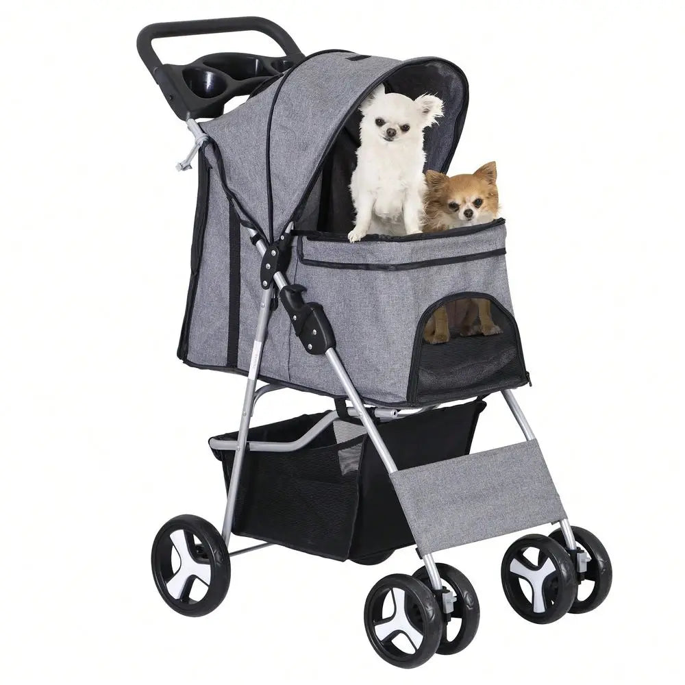 Pet Stroller Travel Carrier