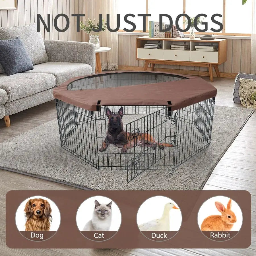 Foldable Dog Exercise Playpen