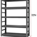 Sturdy 5-Shelf Steel Aquarium Stand