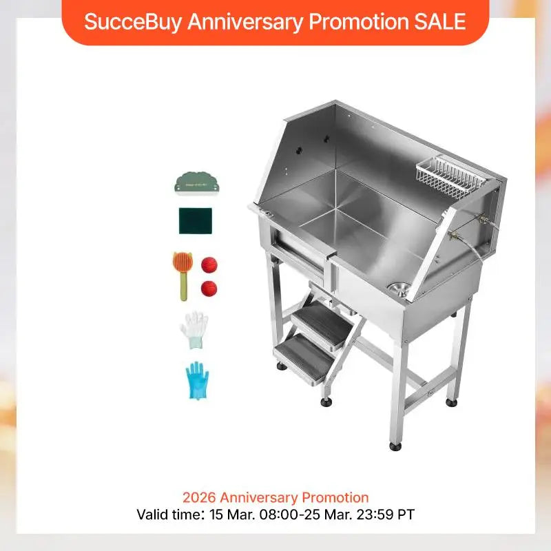 Dog Washing Station Stainless Steel
