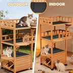 Cat Tree Tower Weatherproof