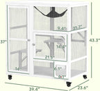 Cat Enclosure on Wheels