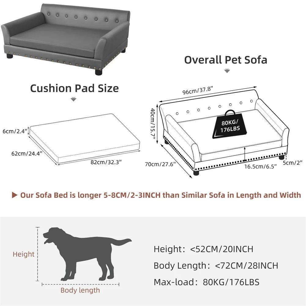 Heavy Duty Pet Sofa Large