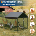 Metal Chicken Coop Heavy Duty