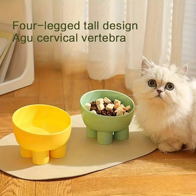 Elevated Cat Bowl with Stand