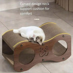 Walnut Cat Scratching Post