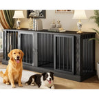 86.6" Large Dog Crate