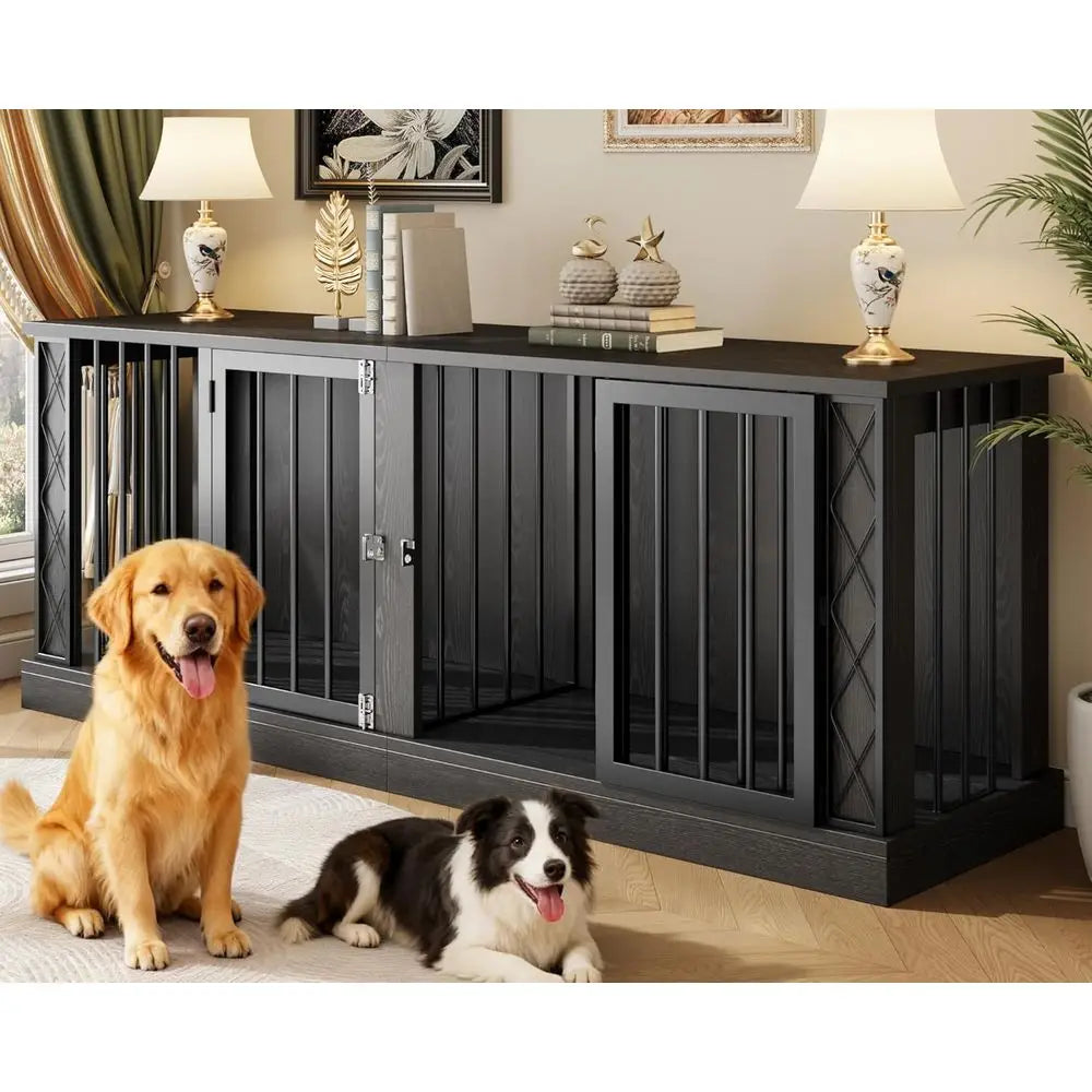 86.6" Large Dog Crate