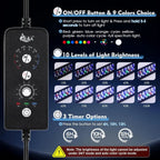 Led Aquarium Light 72W For Fish Tank