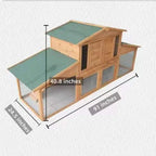 Waterproof Insulated Roof For Rabbits
