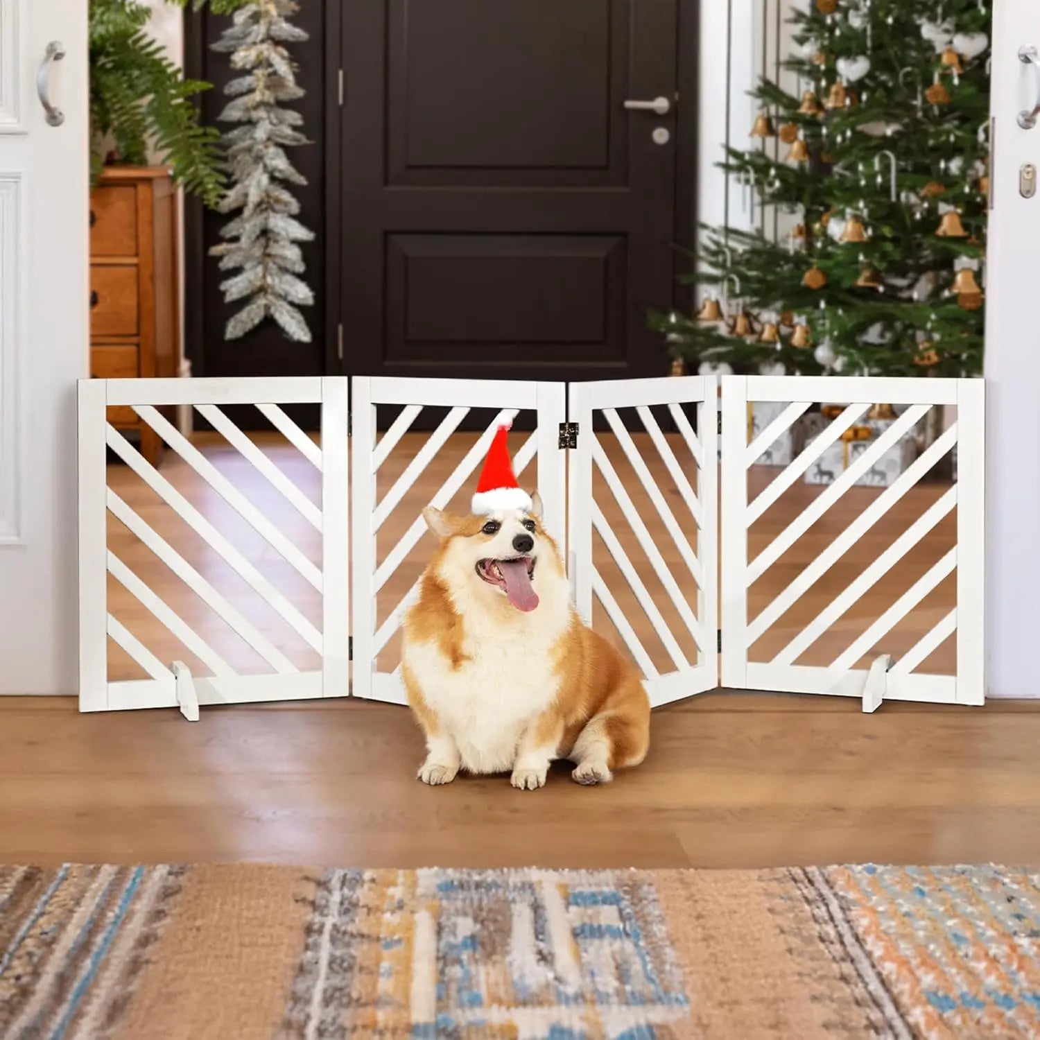Solid Acacia Wood Dog Gate