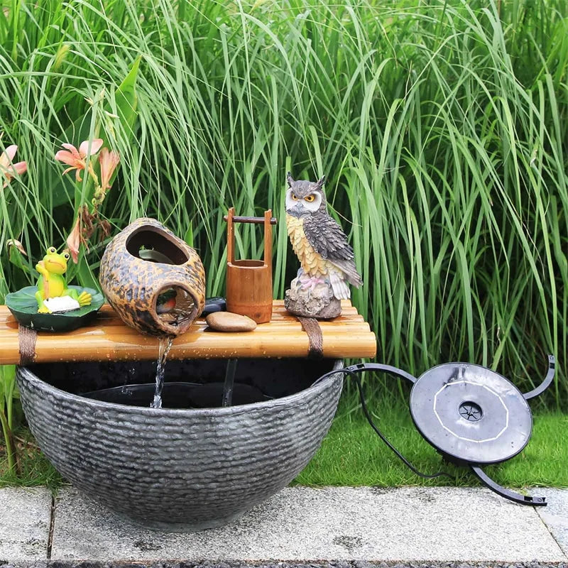 DIY solar fountain pump