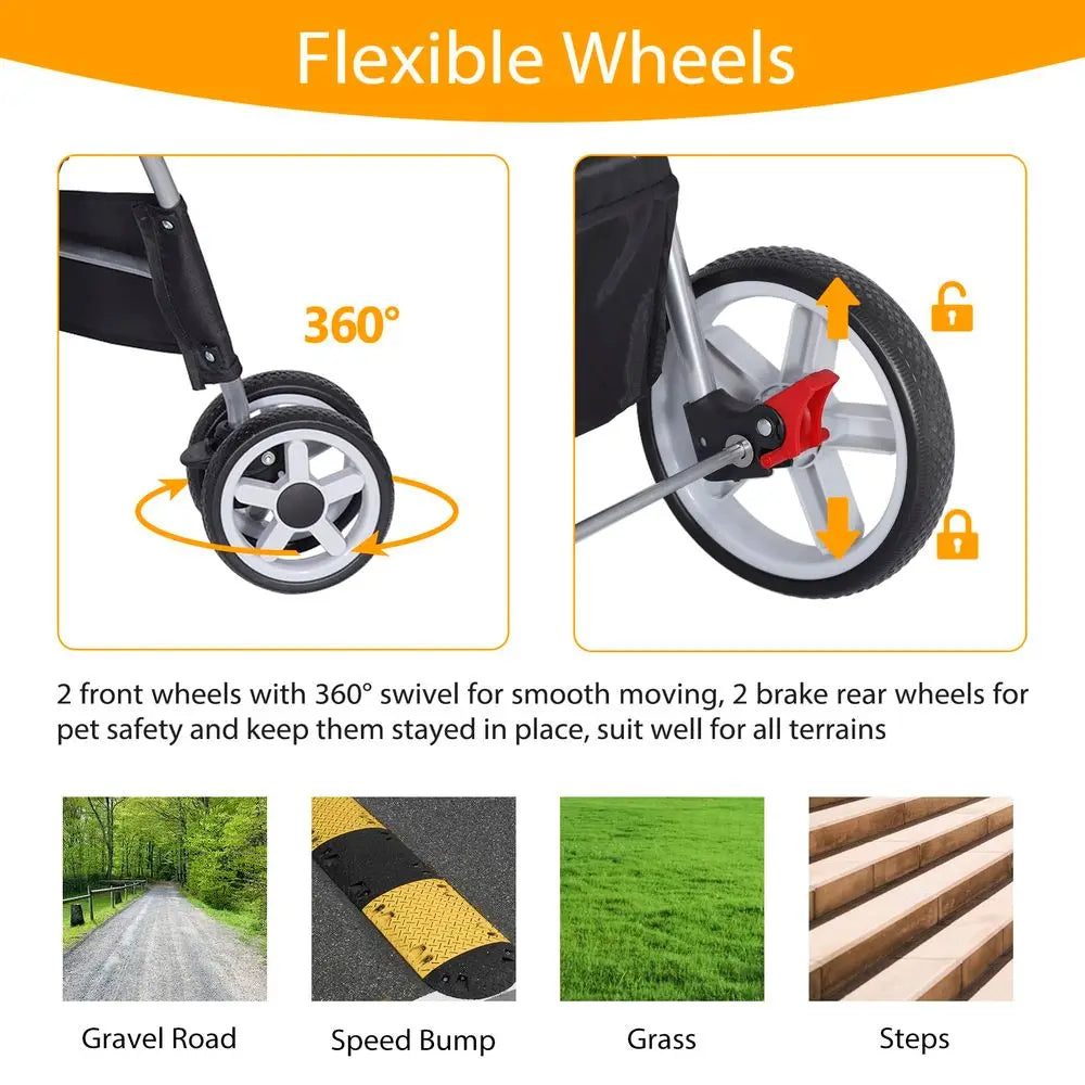 Pet Stroller for Dogs