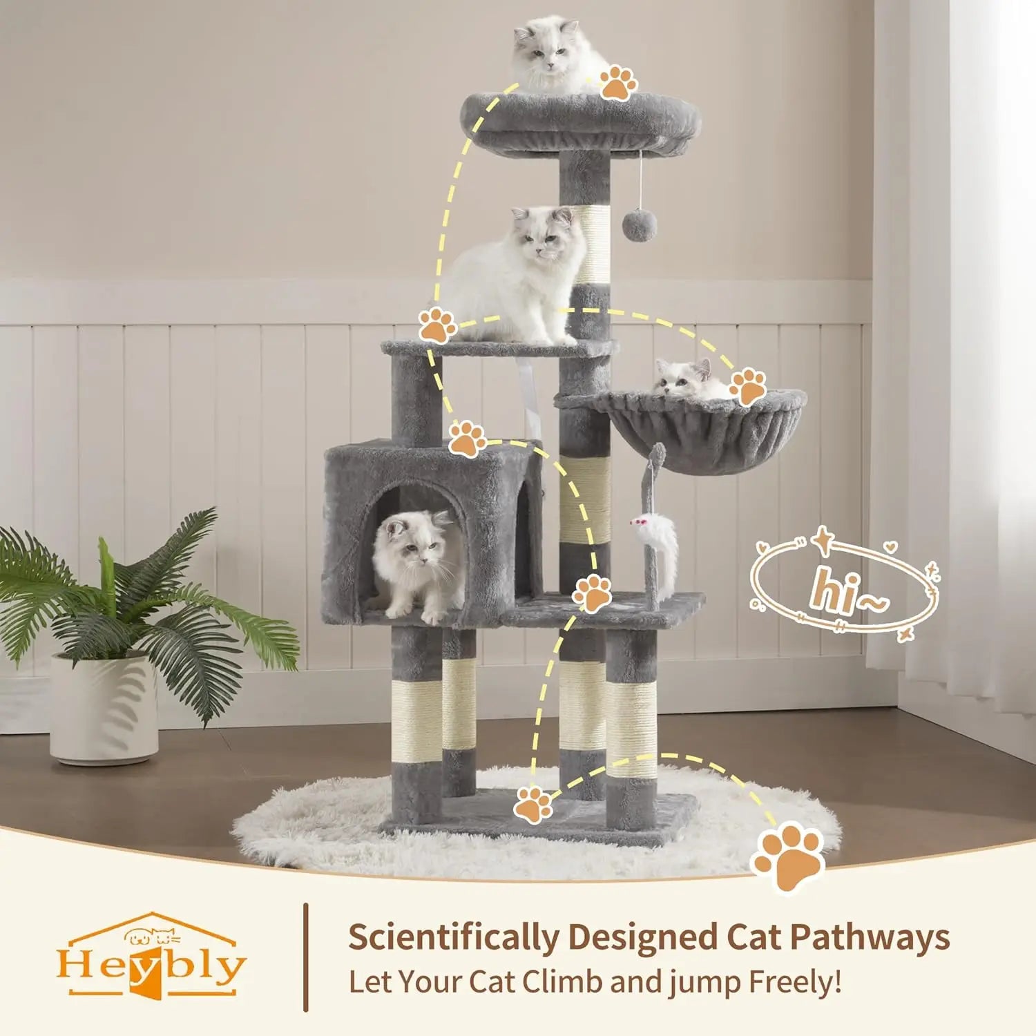 Cat Tree with Toy