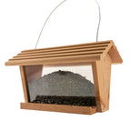 Red Cedar Hopper Bird Feeder
