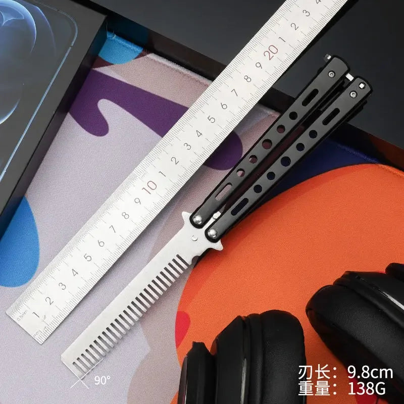 Foldable Comb Stainless Steel