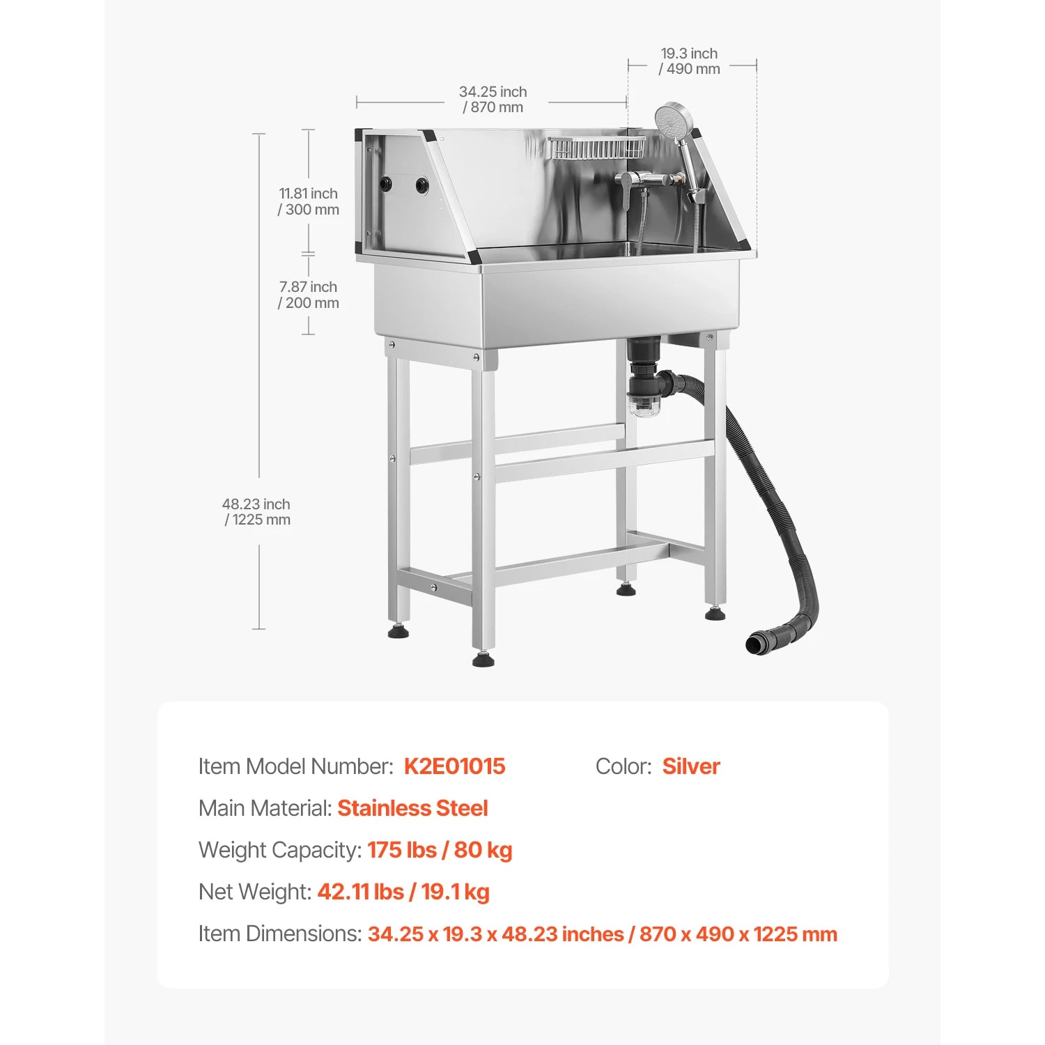 Stainless Steel Washing Station