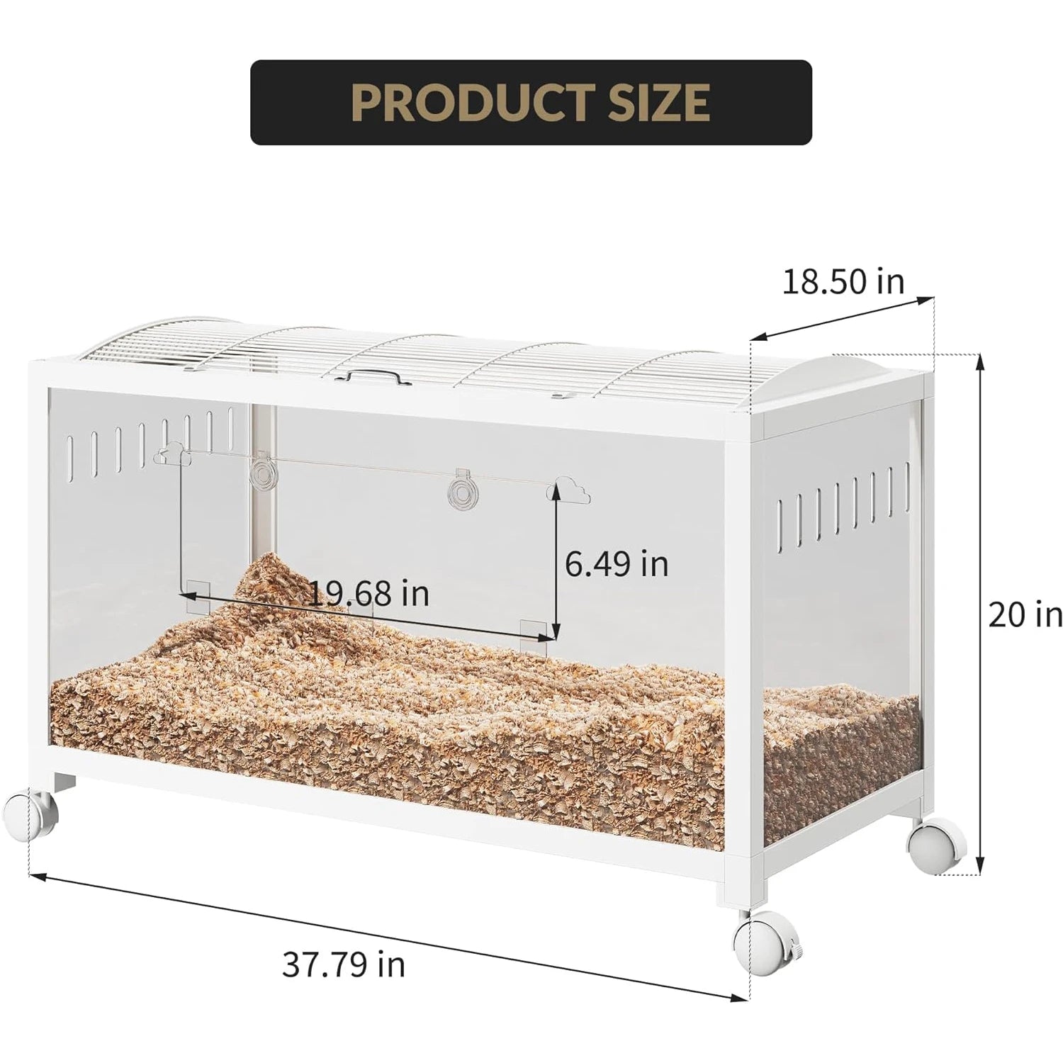 Hamster Cage with Wheels