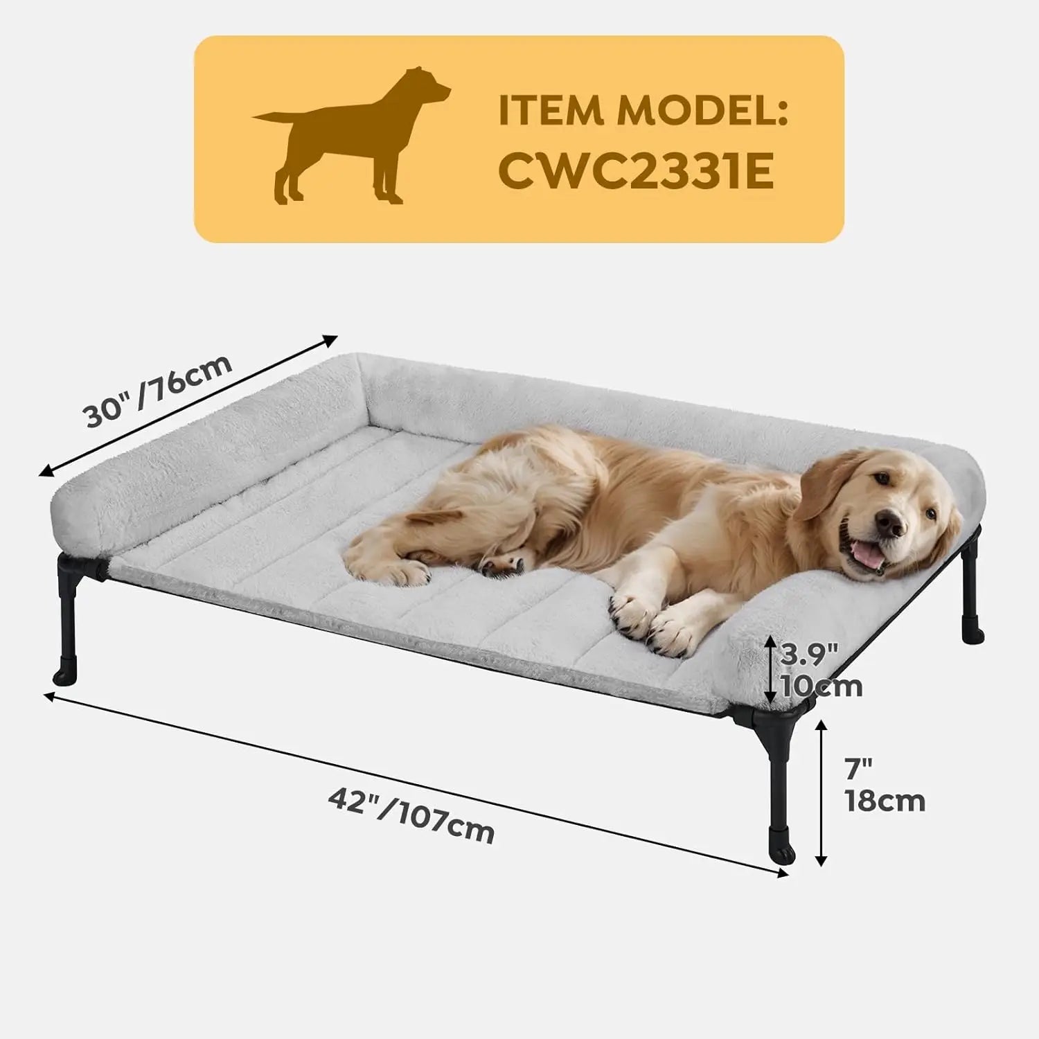 Elevated Orthopedic Dog Bed