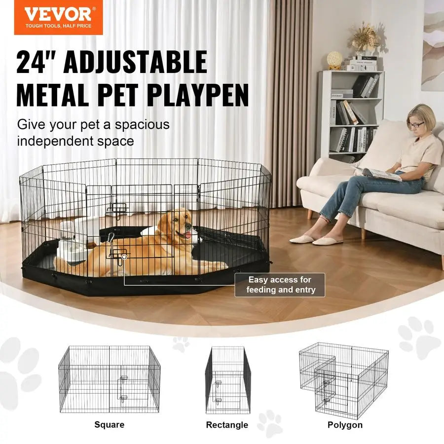 Foldable Dog Exercise Playpen