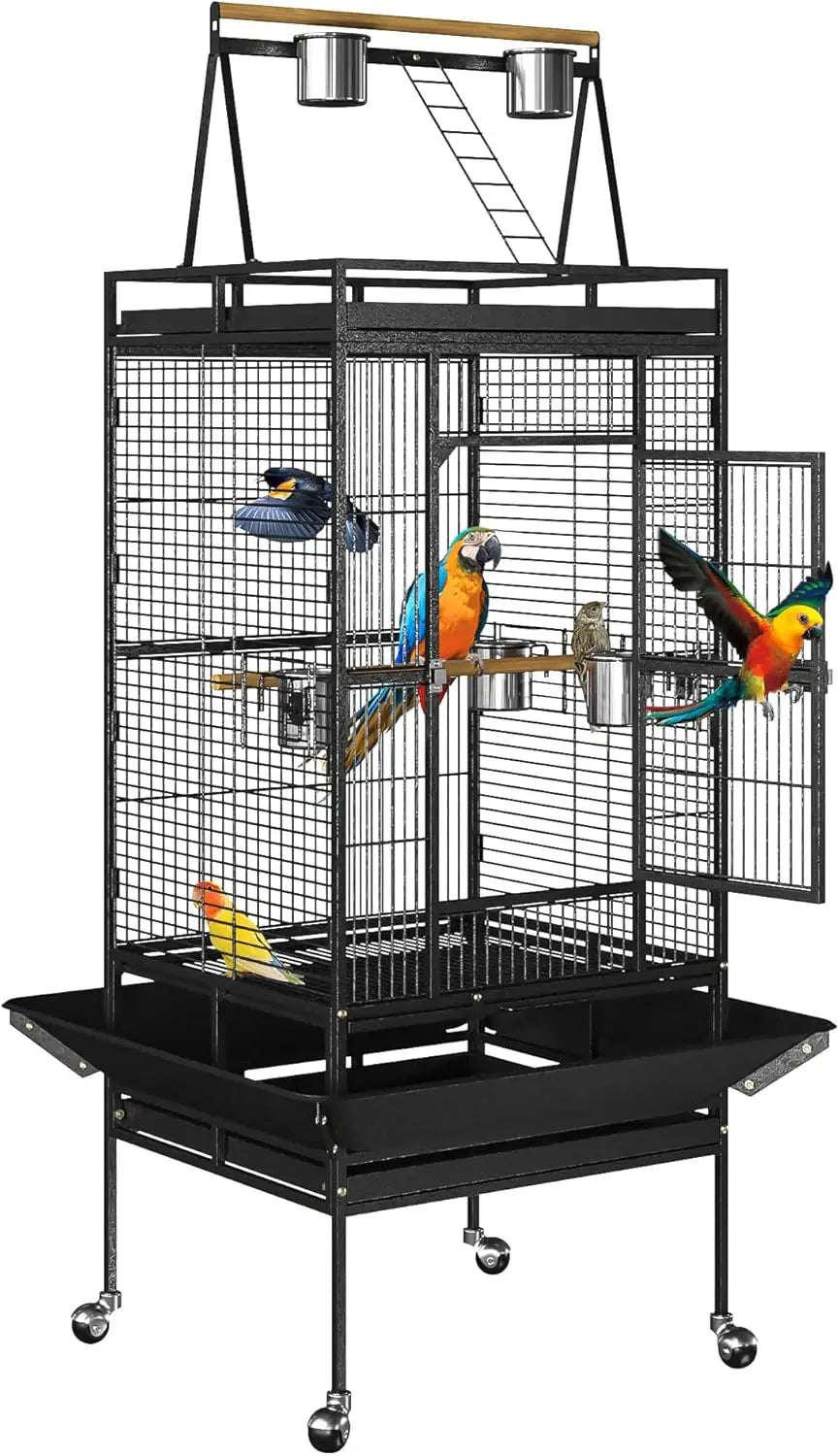 Standing Play Top Bird Cage 68"