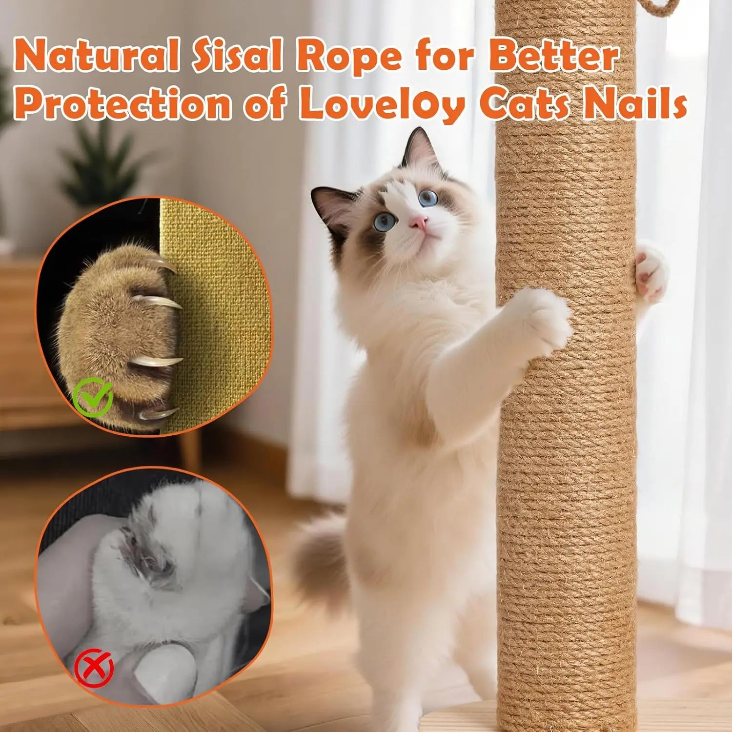 Sisal Cat Scratching Post