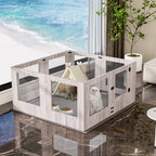 Tempered Glass Puppies Playpen