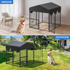 Heavy-Duty Metal Dog Run