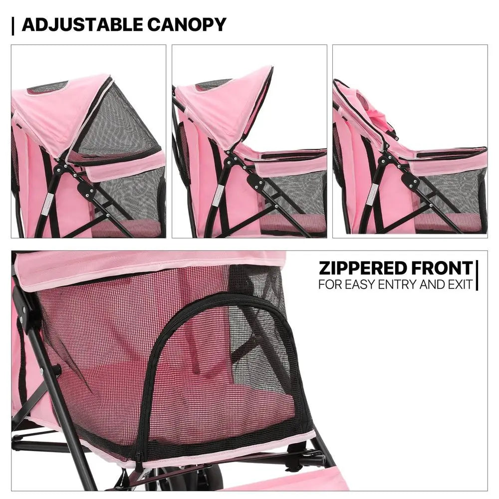 Dog Stroller, Easy Fold Jogger