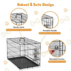 Dog Crate, 36 Inch Double Door