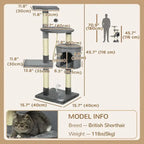 46 In Scratching Cat Tree