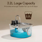 Stainless Steel Wireless Water Fountain