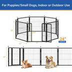 Playpen 24" 8 Panels