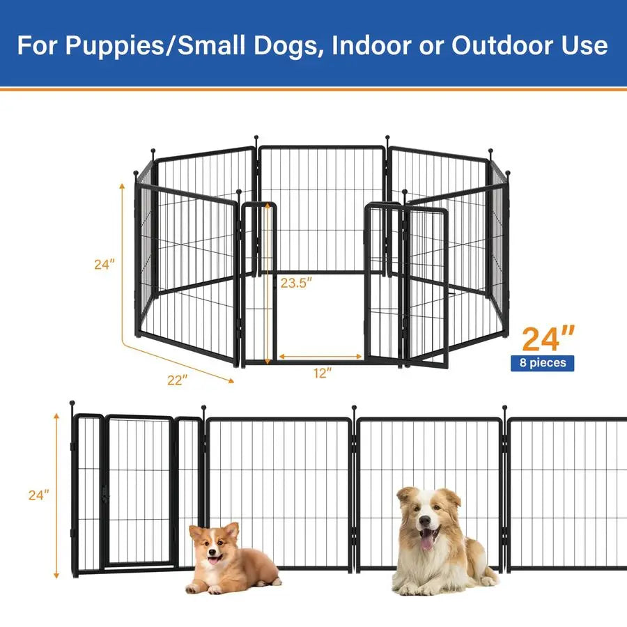 Playpen 24" 8 Panels