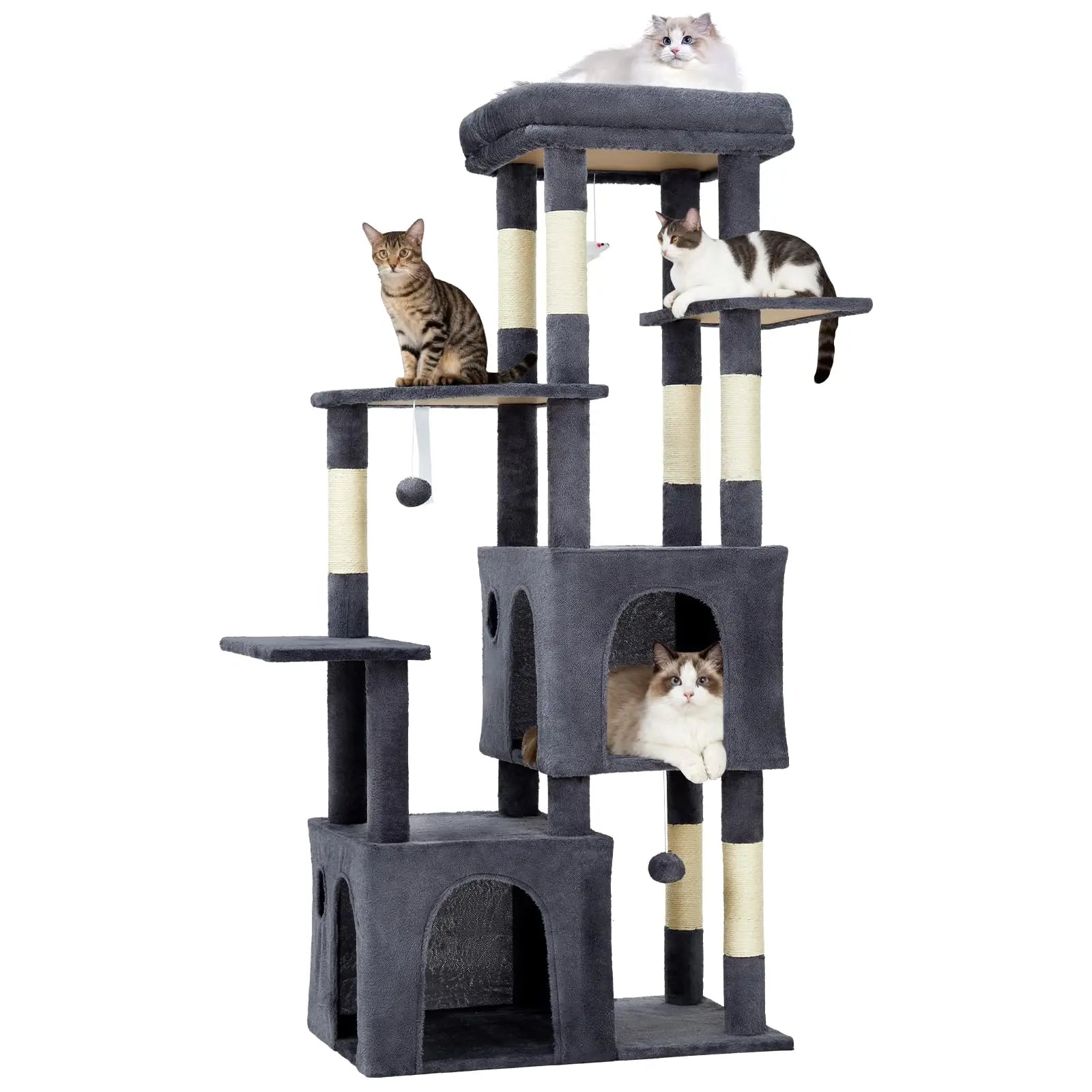61" Heavy-Duty Cat Tree