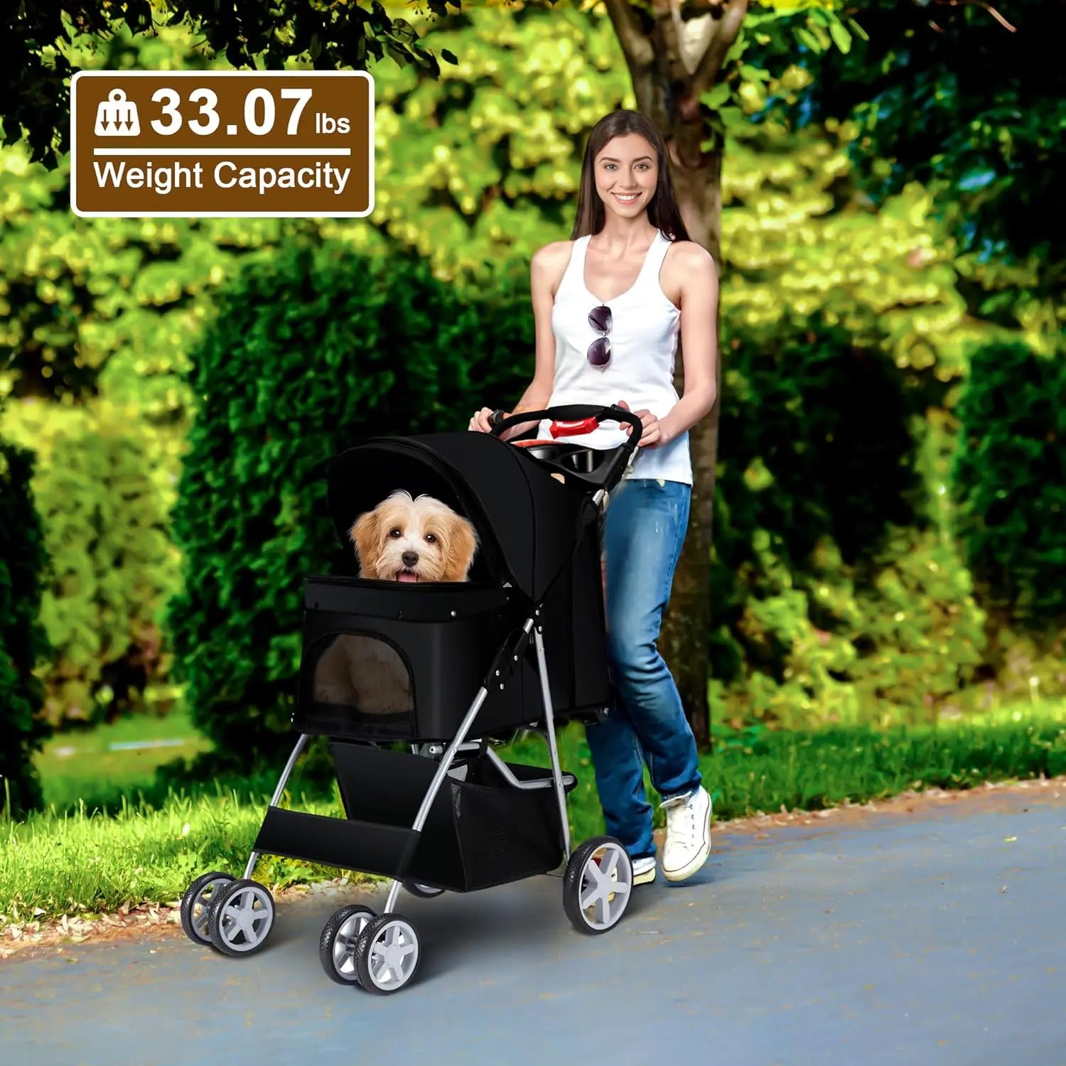 Foldable Pet Stroller