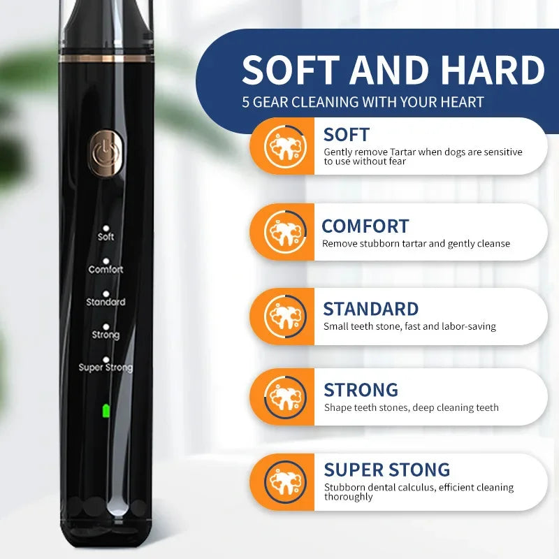 Ultrasonic Electric Dog Toothbrush