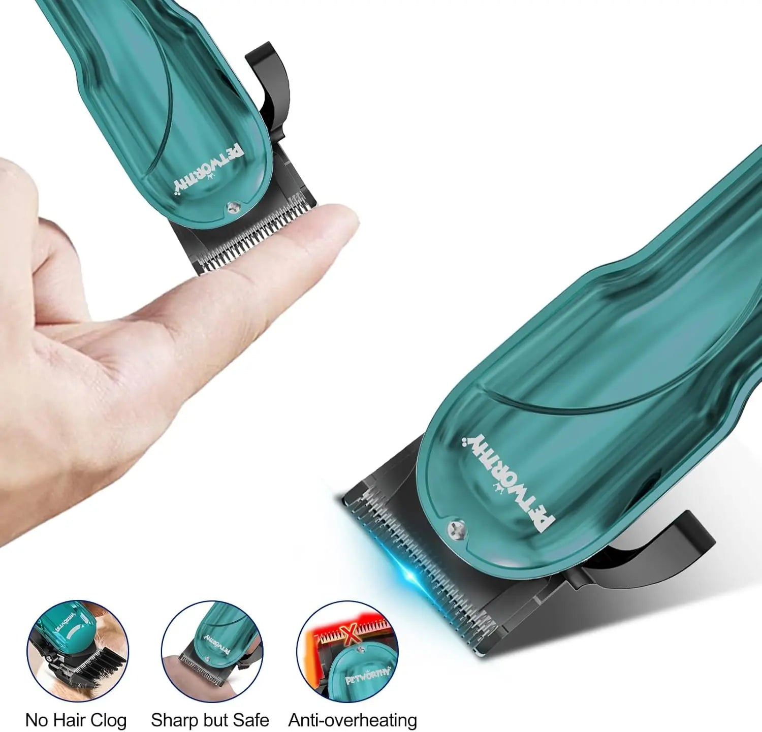 Cordless Dog Clippers for Heavy Hair